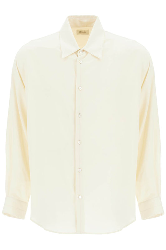 LEMAIRE Camicia Loose Fit In Misto Lana