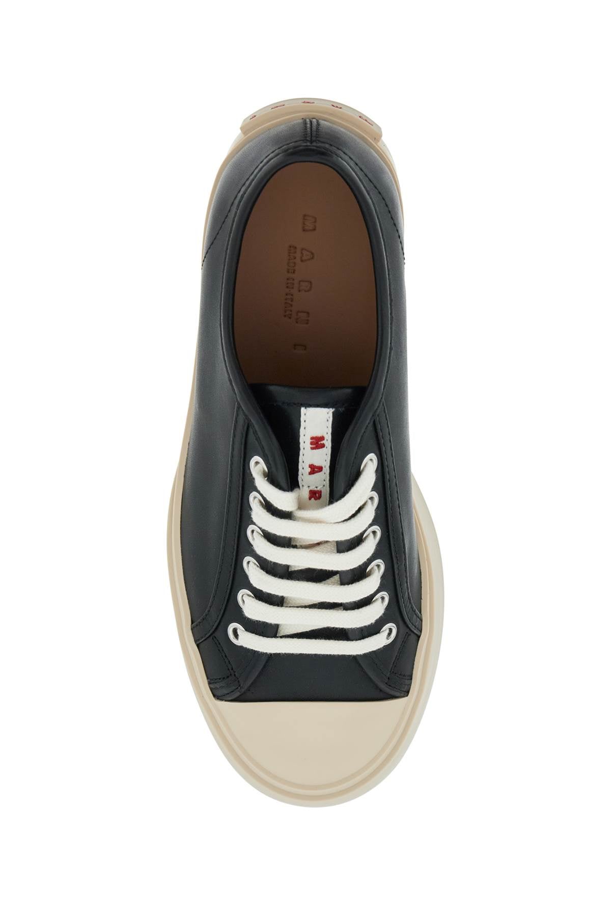 Marni Pablo Leather Sneakers In Seven