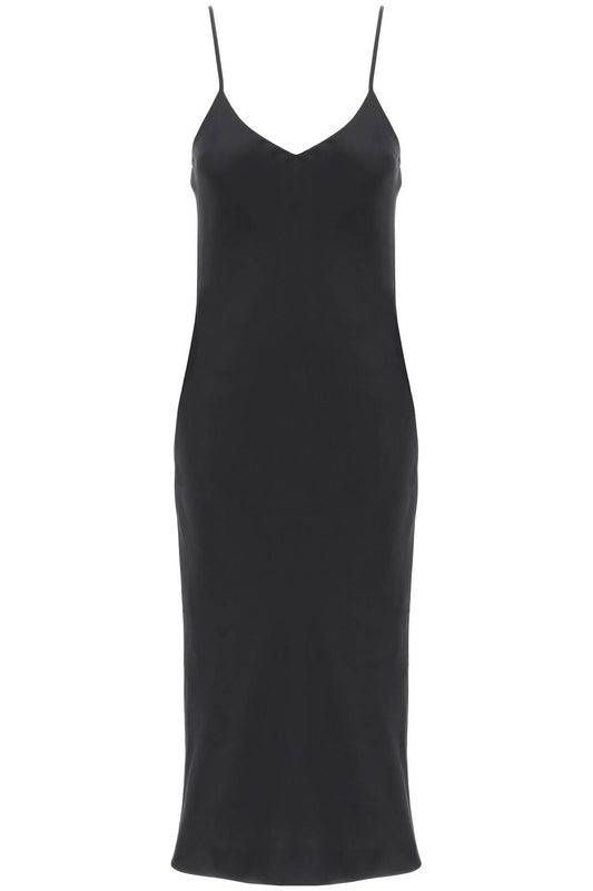 Norma Kamali Midi Crpe Slip Dress