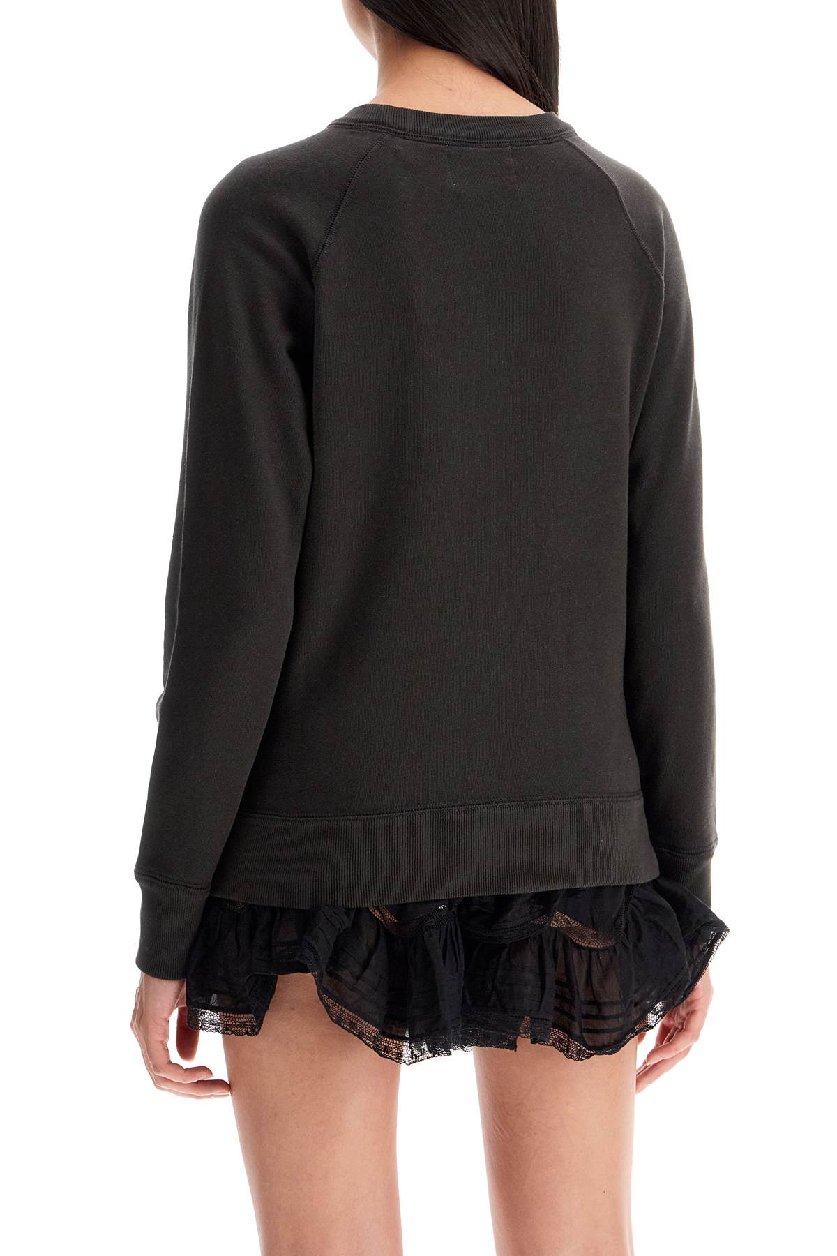 Isabel Marant Etoile Milla Cotton Sweatshirt With Round Neck