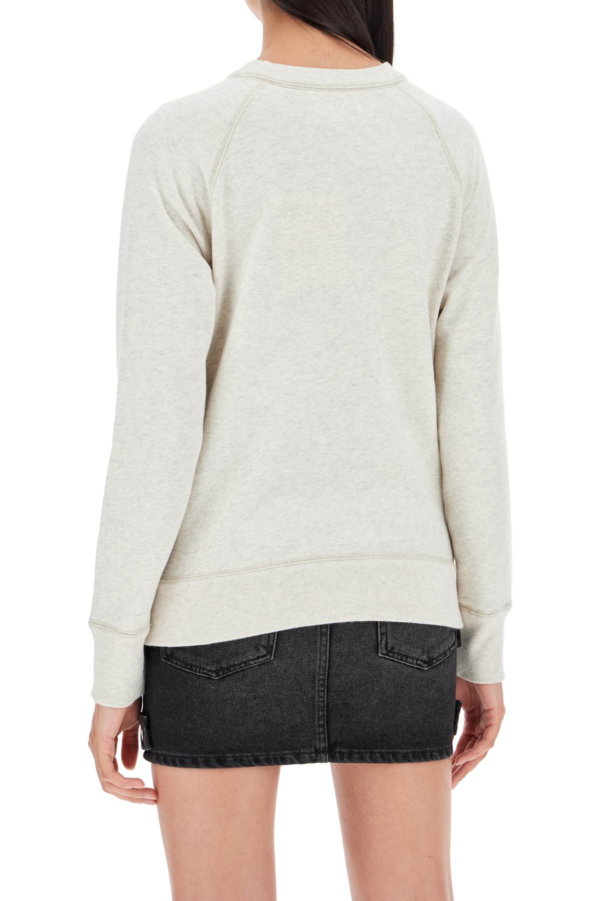 Isabel Marant Etoile Milla Cotton Sweatshirt With Round Neck