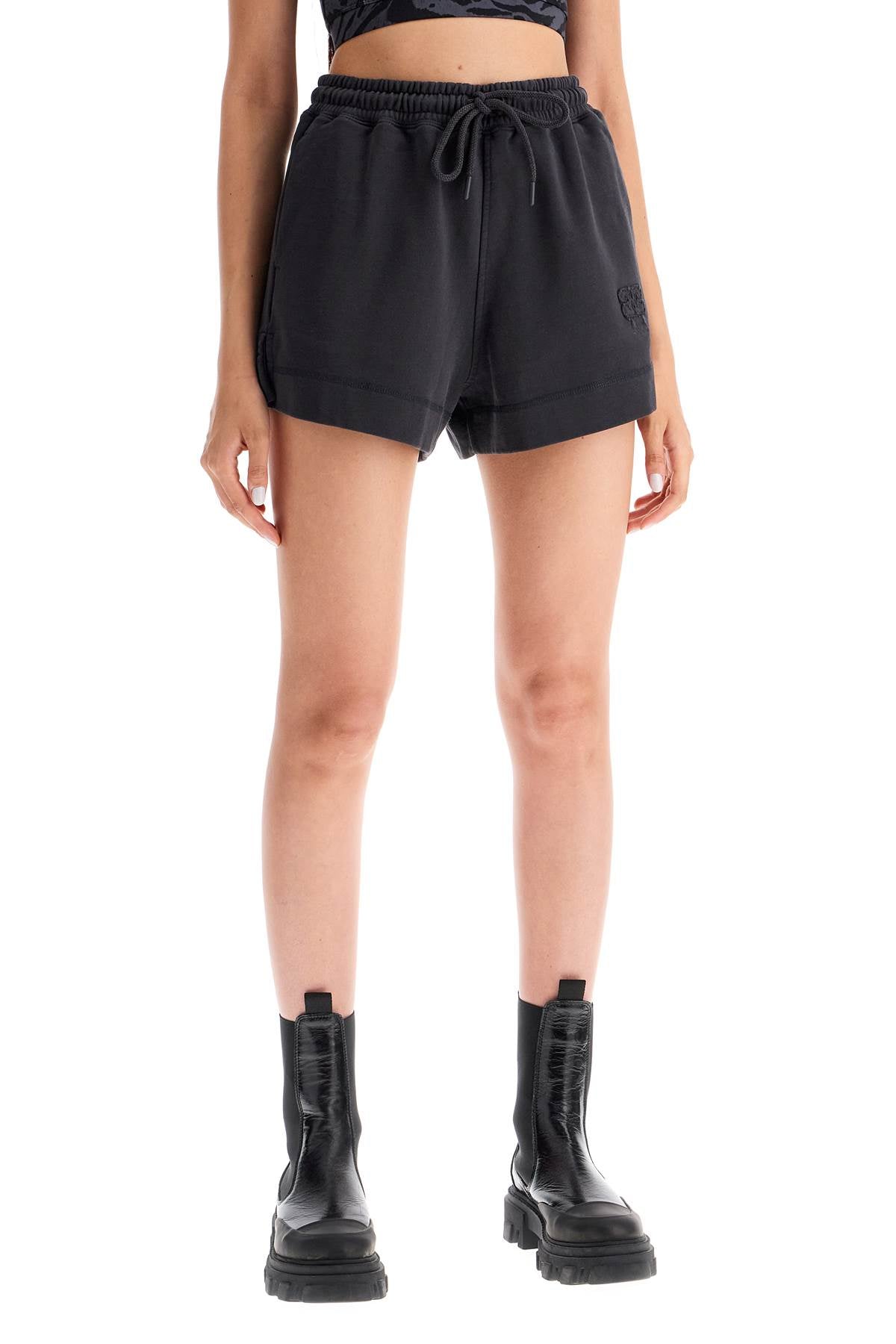 Ganni Sweatshirt Fabric Shorts