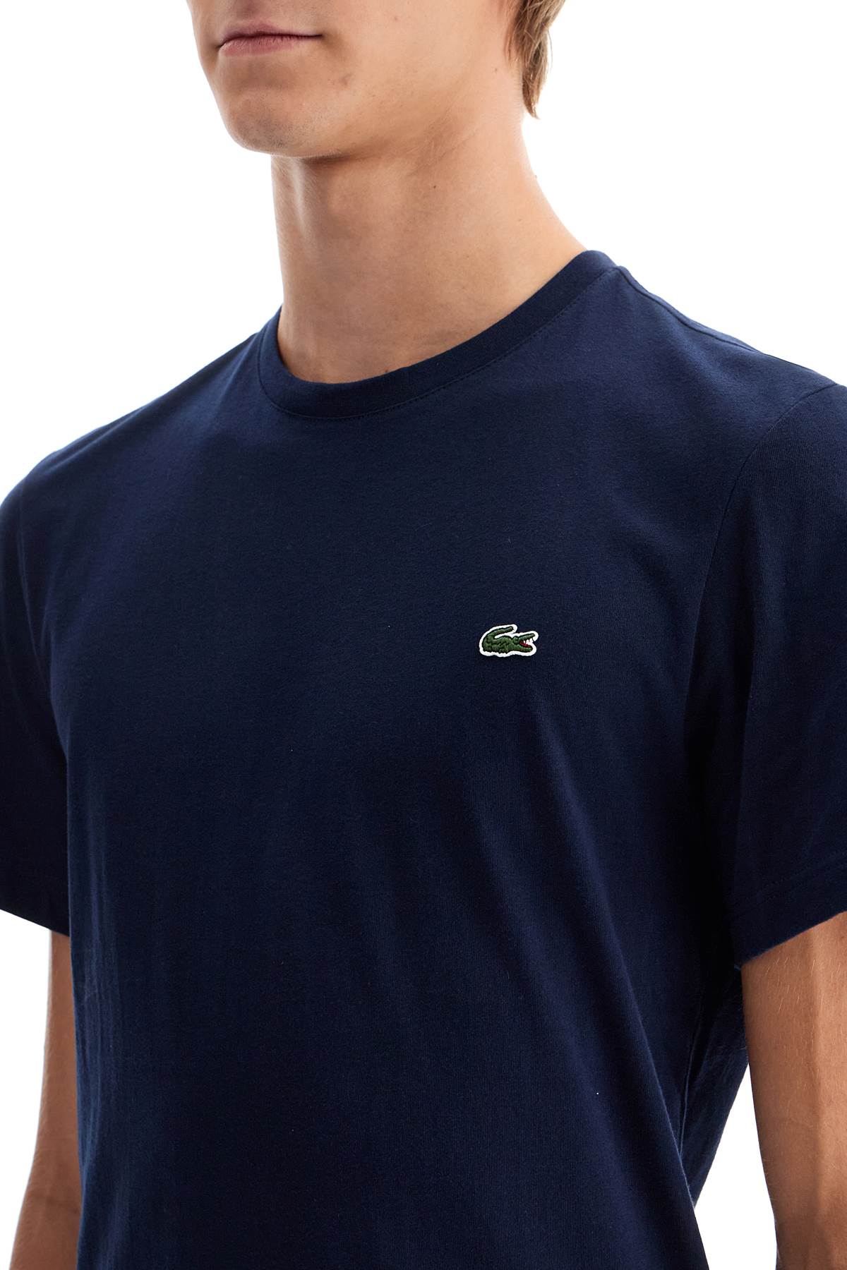 Lacoste T-Shirt With Patch Logo Design