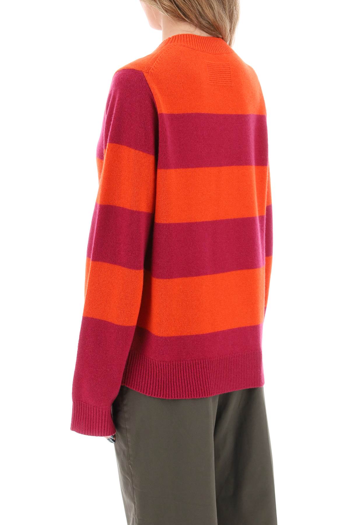 Guest In Residence Striped Cashmere Sweater