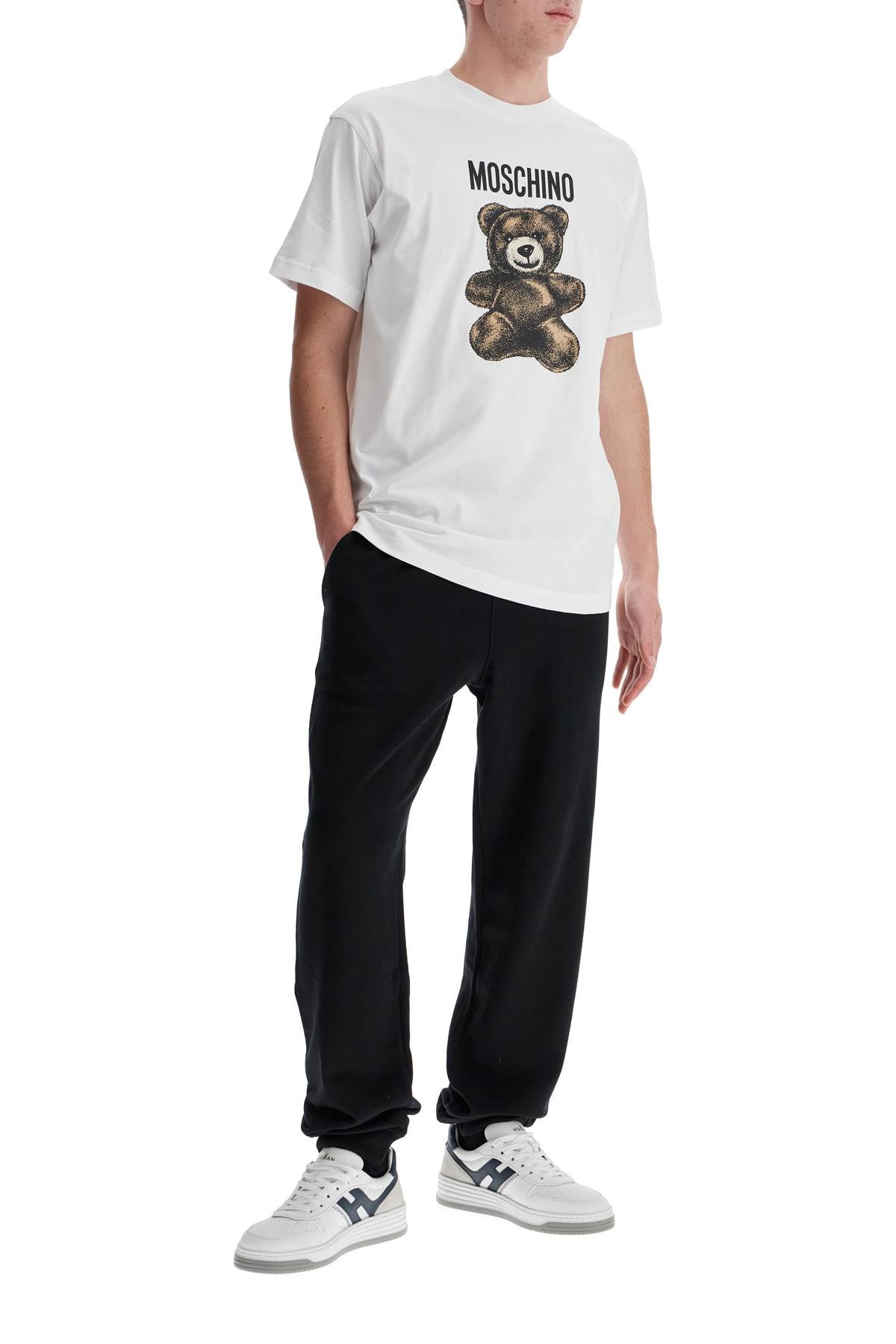 Moschino Moschino Teddy Bear Printed T-Shirt