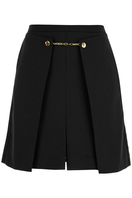 Ganni Technical Twill Skirt For Women