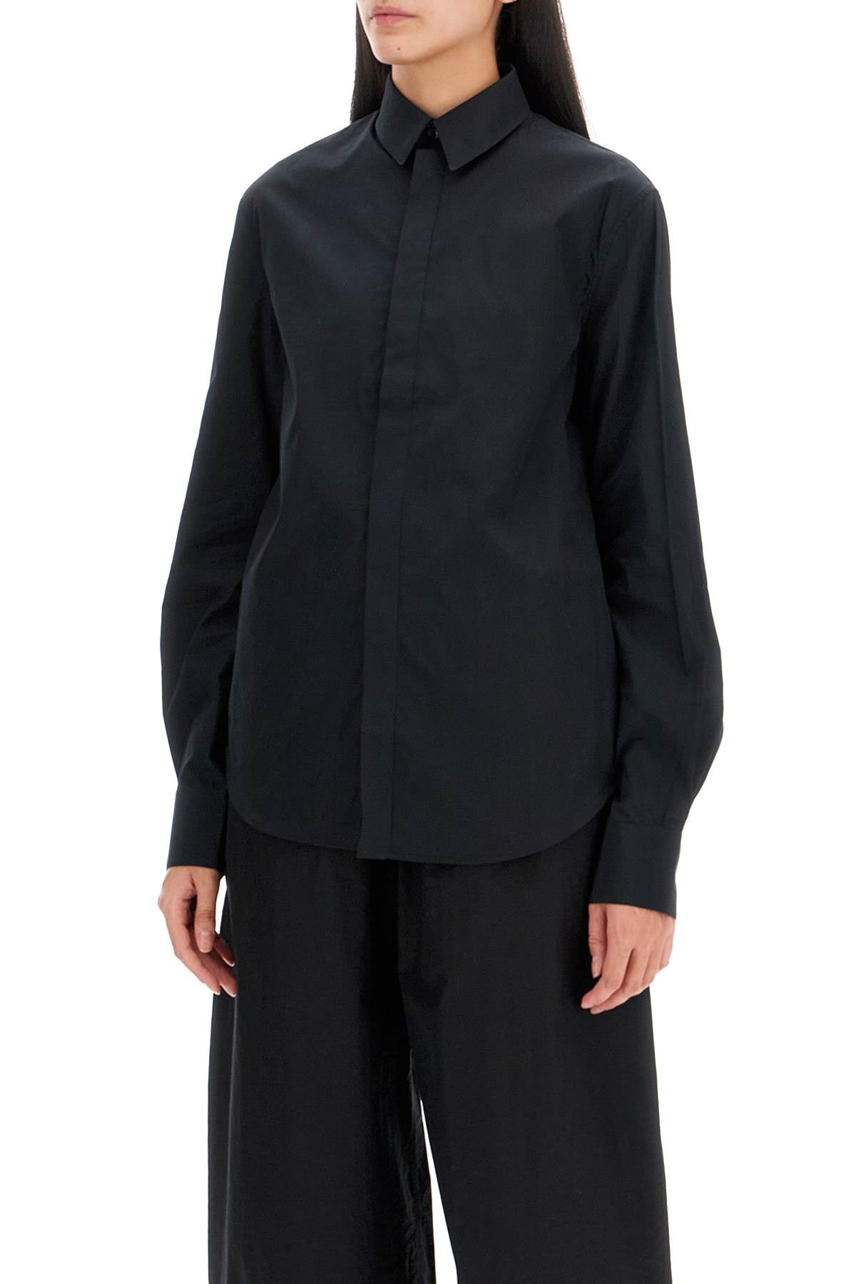 Wardrobe.Nyc Flared Cotton Shirt For Women