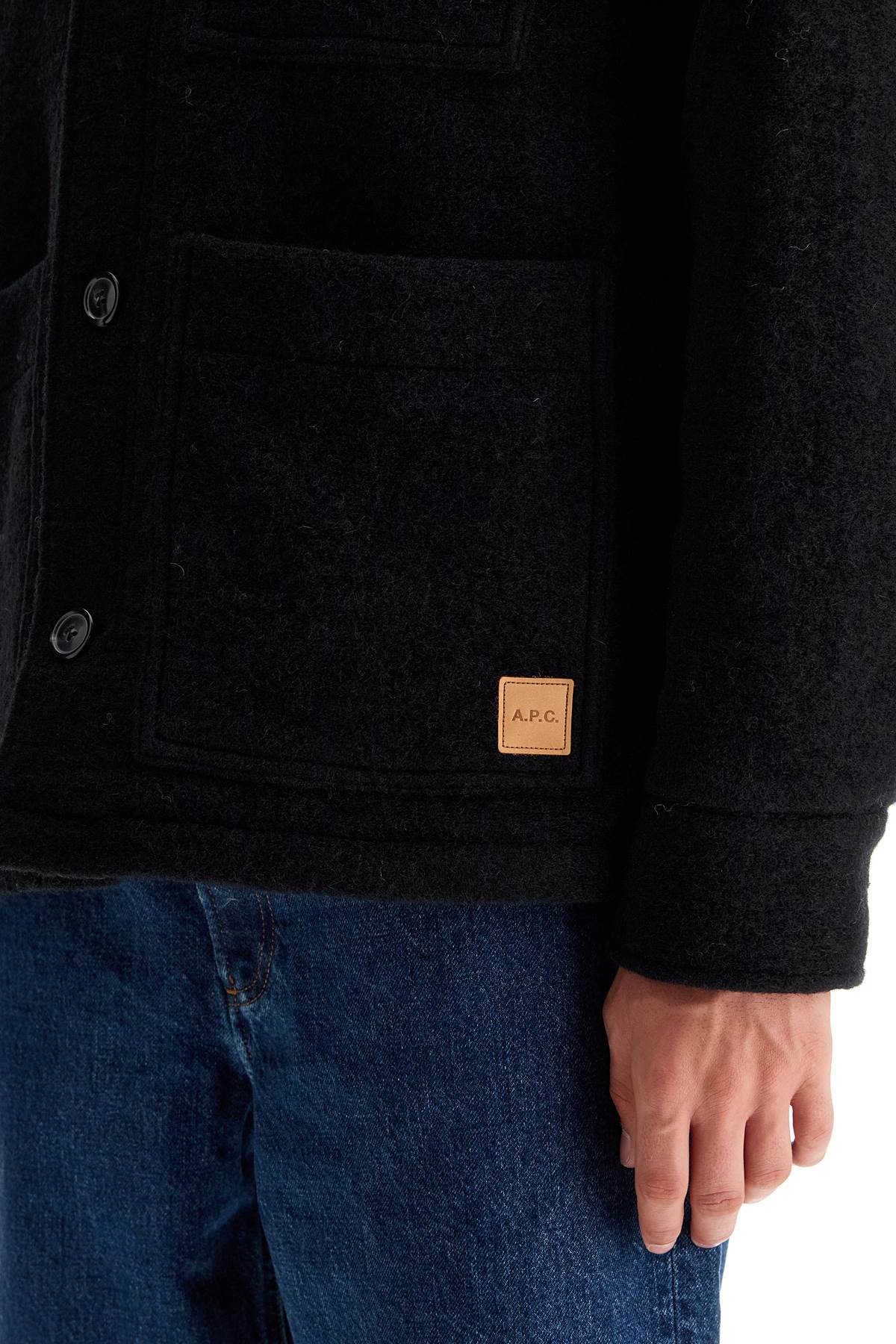 A.P.C. Emile Wool Effect Fleece