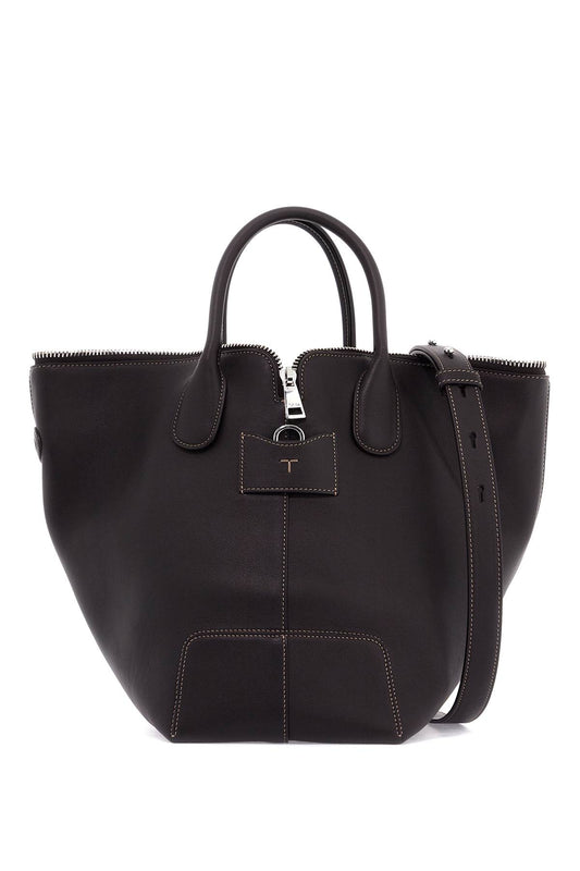 TodS Leather Medium-Sized Swing Bag For Women