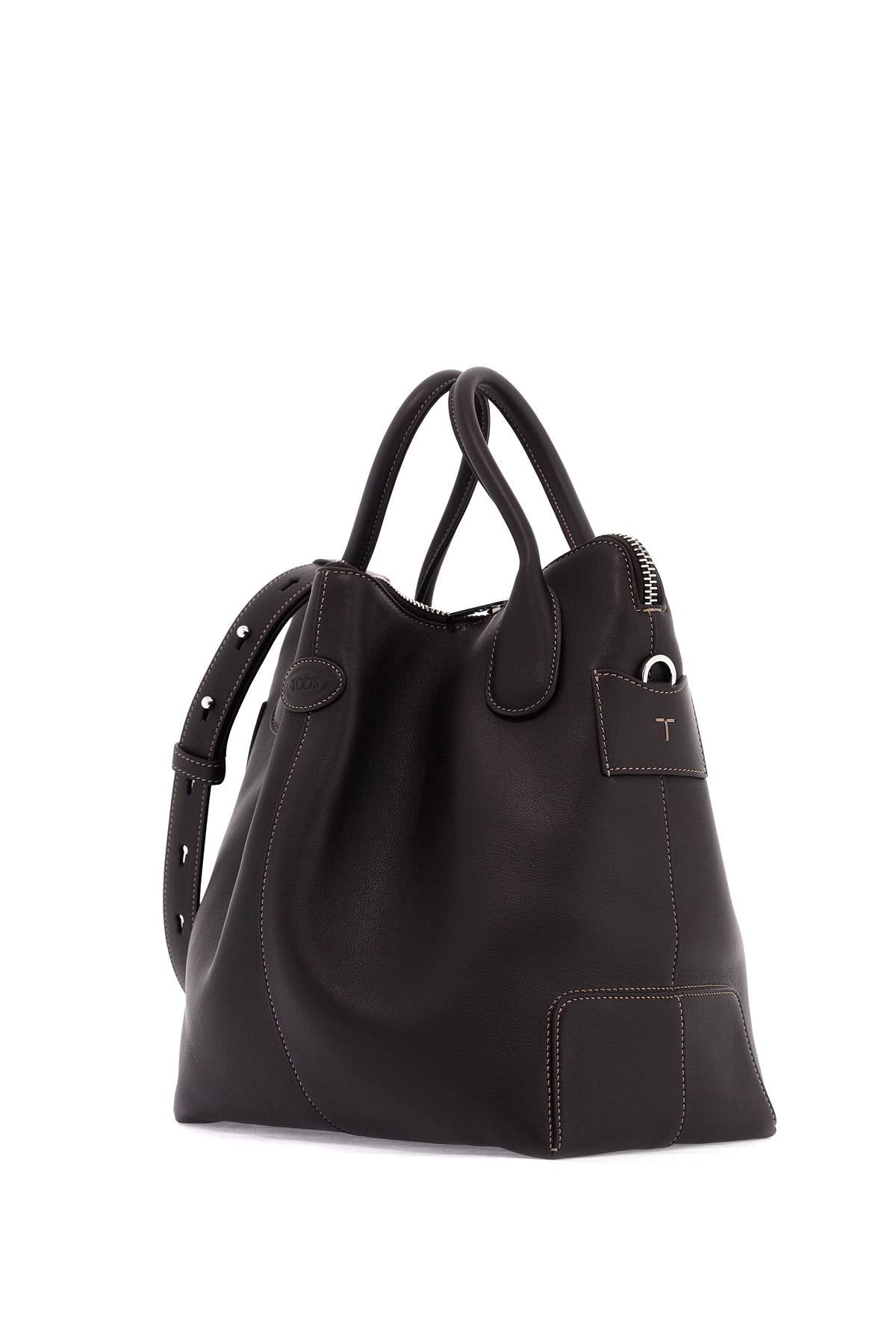 TodS Leather Medium-Sized Swing Bag For Women