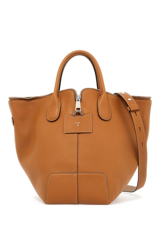 TodS Leather Medium-Sized Swing Bag For Women