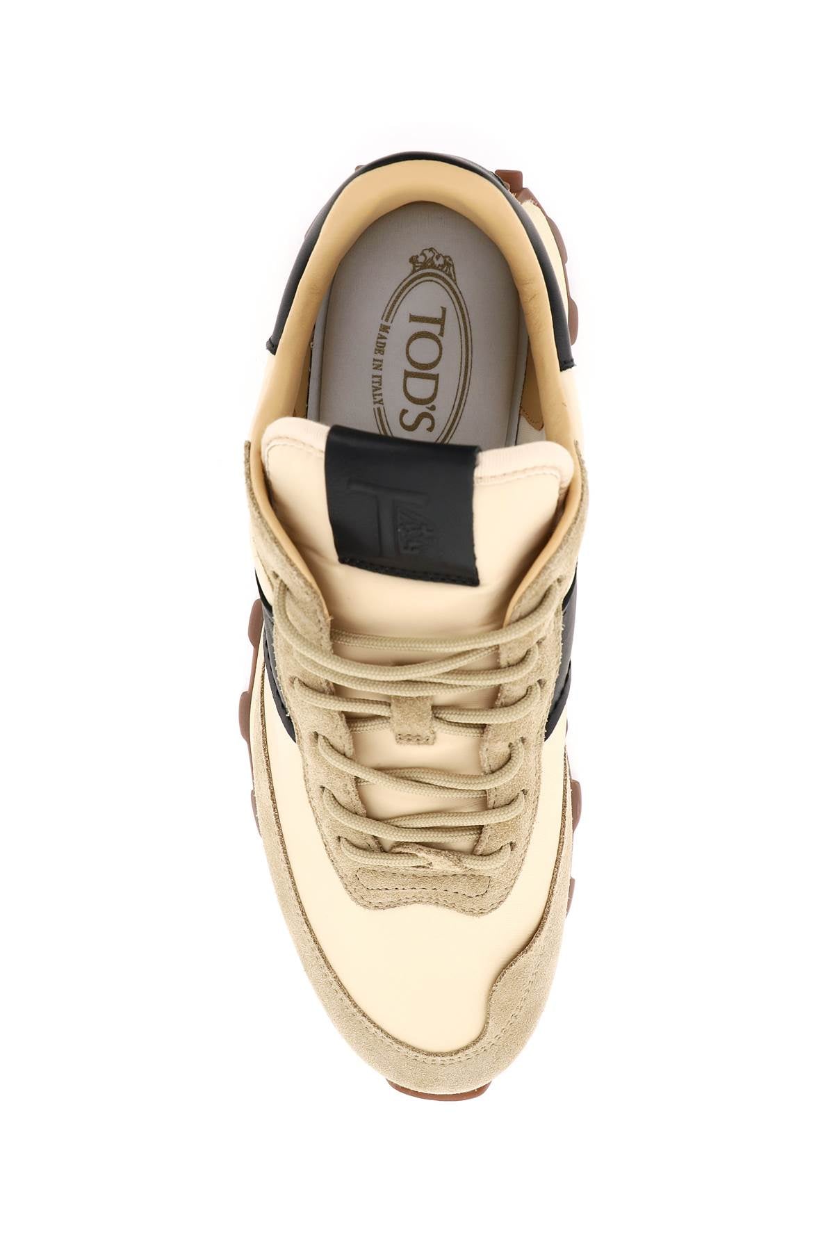 TodS Suede Leather And Nylon 1T Sneakers