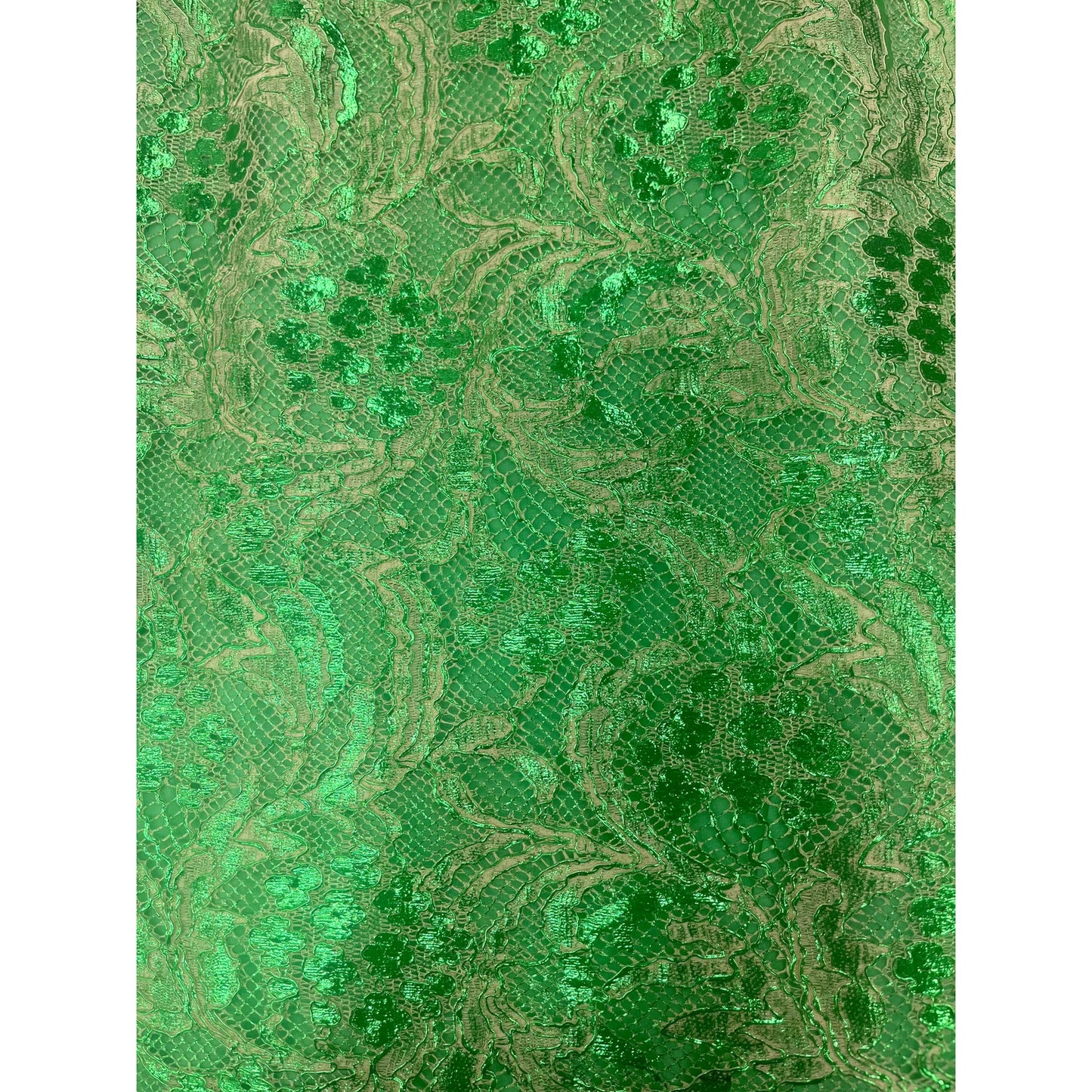 Dolce & Gabbana Semi Sheer Metallic Coated Corded lace Sleeveless Midi Dress 40 S