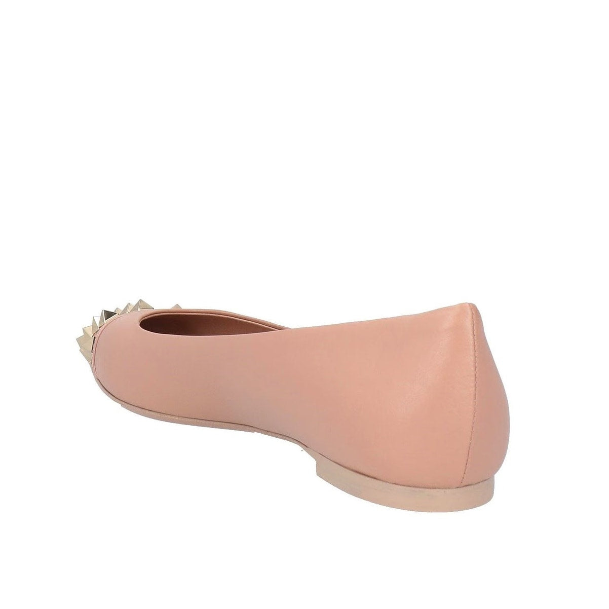 Valentino Garavani Nude Bicolor Rockstud Alcove Ballet Flats
