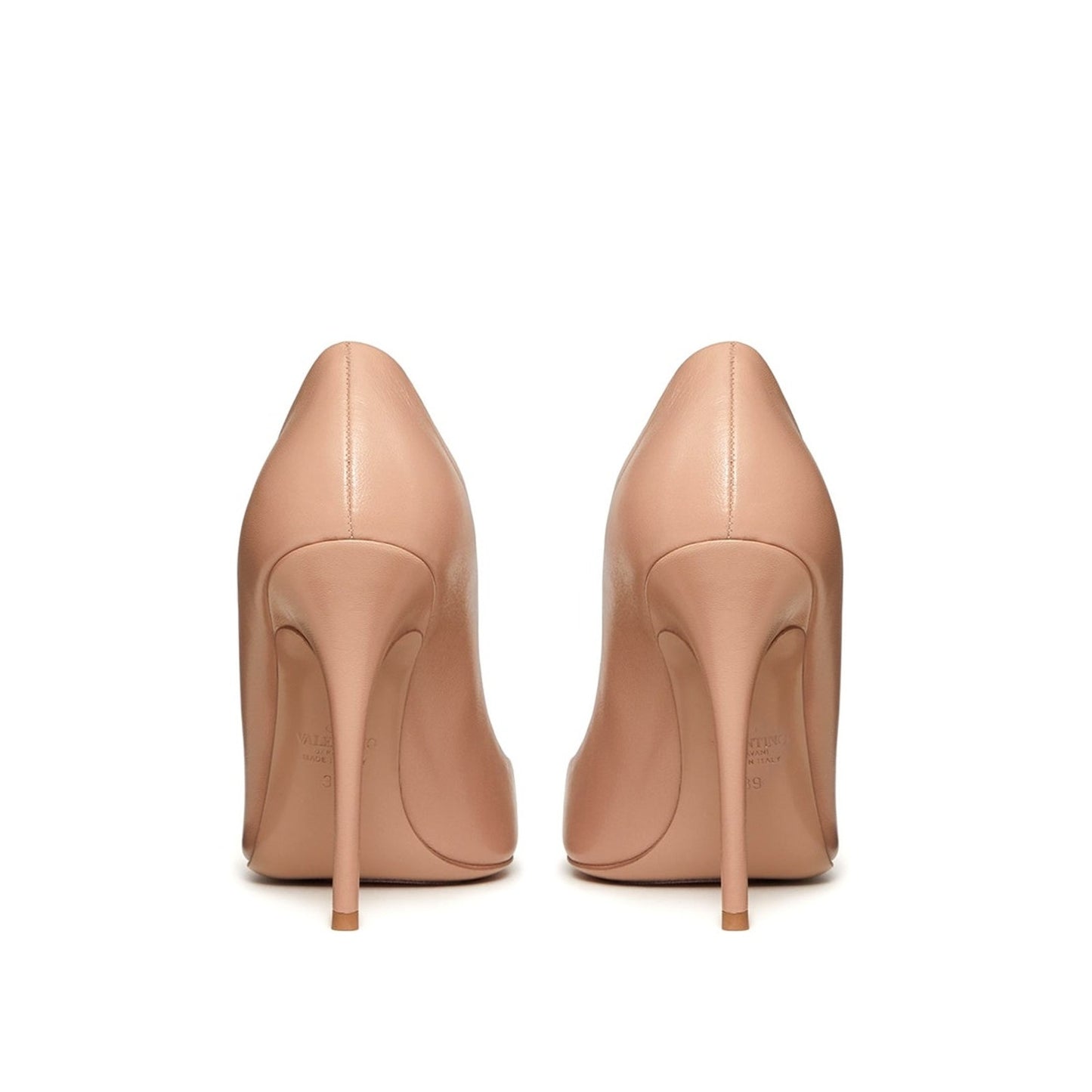 NIB Valentino Garavani Rockstud Alcove 110 Leather Pointed-toe Pumps 35