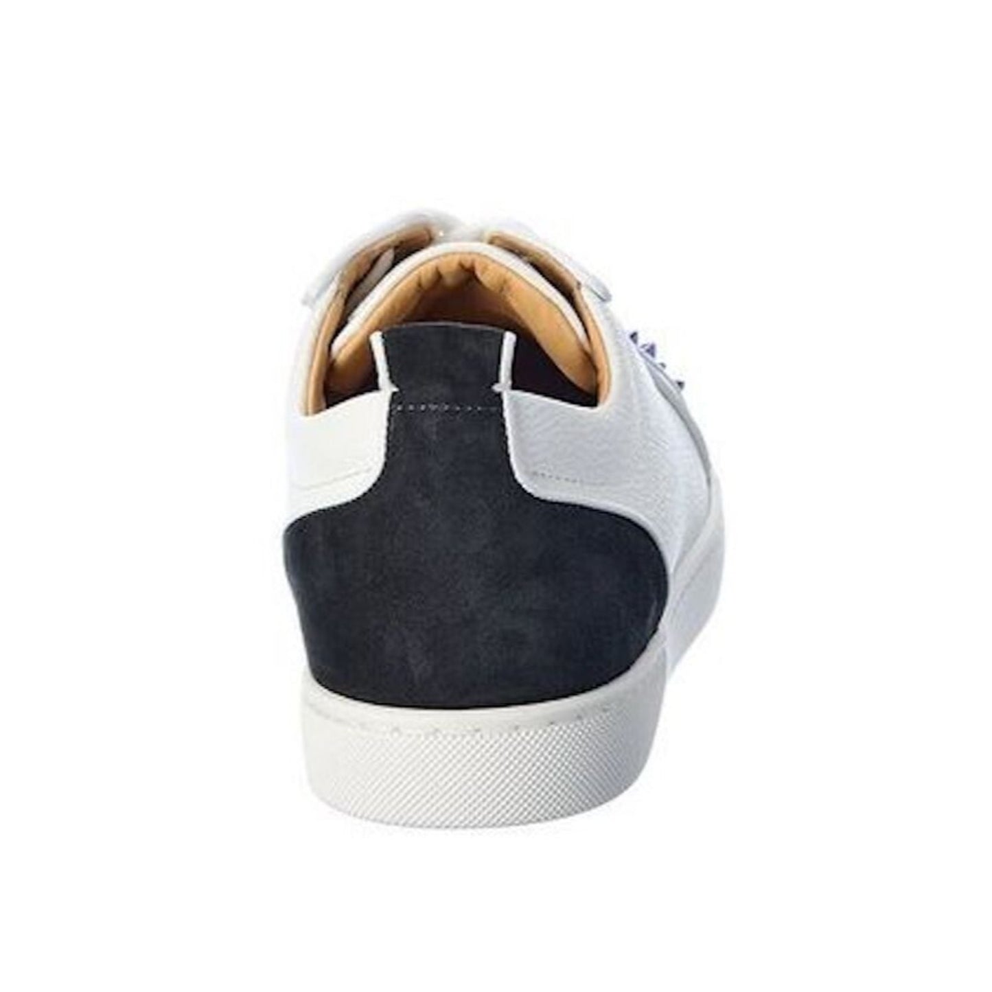 Christian Louboutin Louis Junior Spikes Orlato Sneakers White Purple