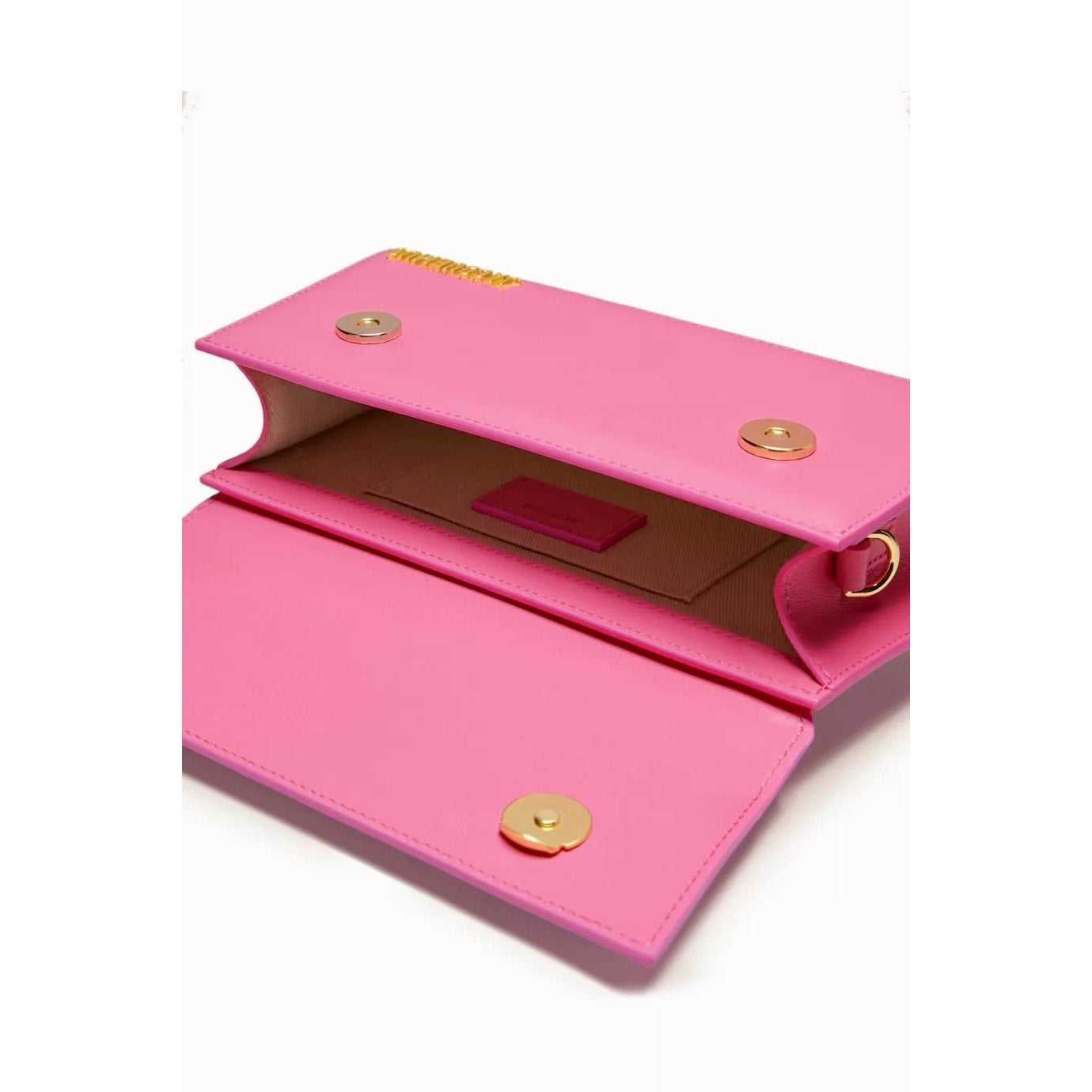 JACQUEMUS Pink Les Classiques 'Le Chiquito long' top handle bag